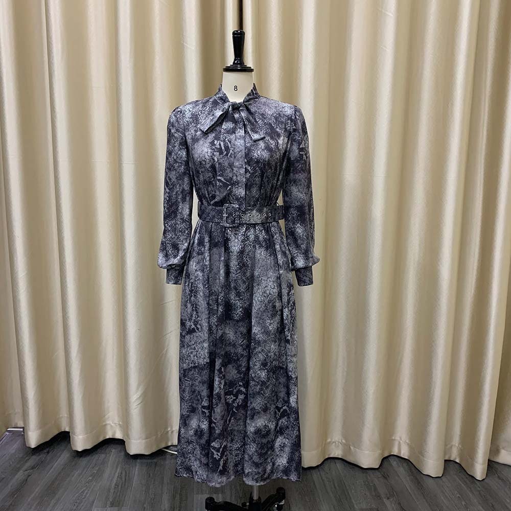 2024 Summer New Short Sleeve Package Hip Tight Temperament Tongle Split Bright Edge Foreign Trade Dresses