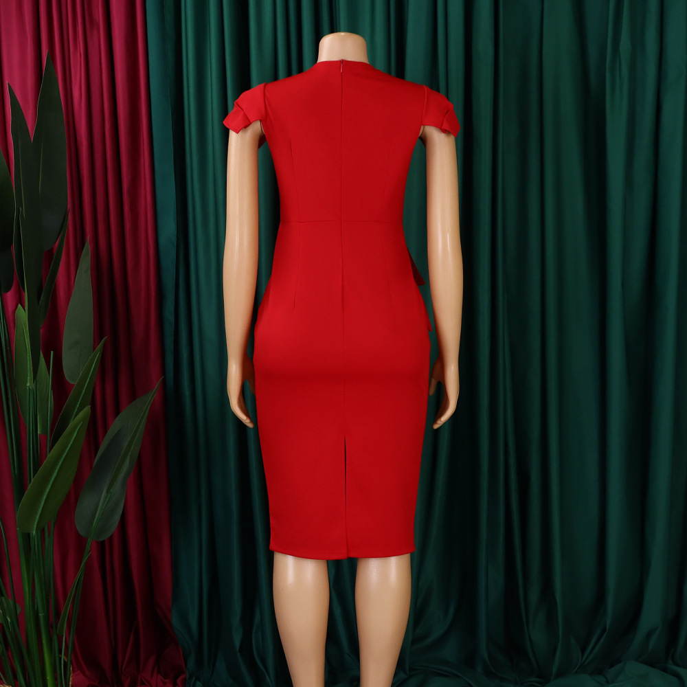 2024 new style fashionable and elegant commuting hip-hugging plus size dress