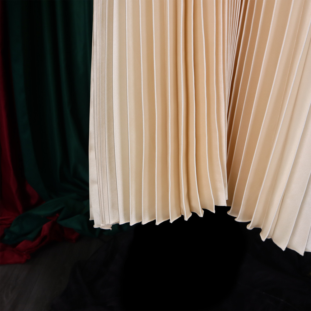 2024 summer new style sling pleated sexy fashionable A-line skirt long African dress