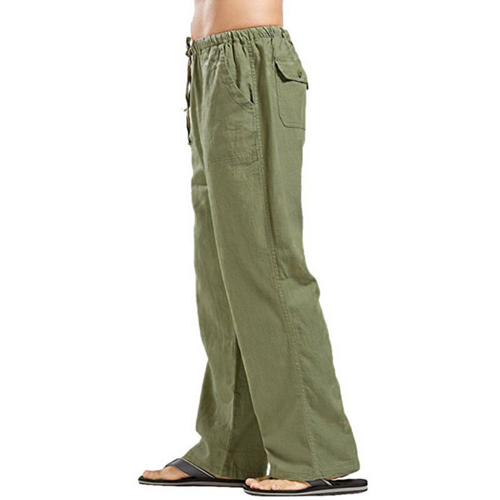 Men's casual style plus size trousers