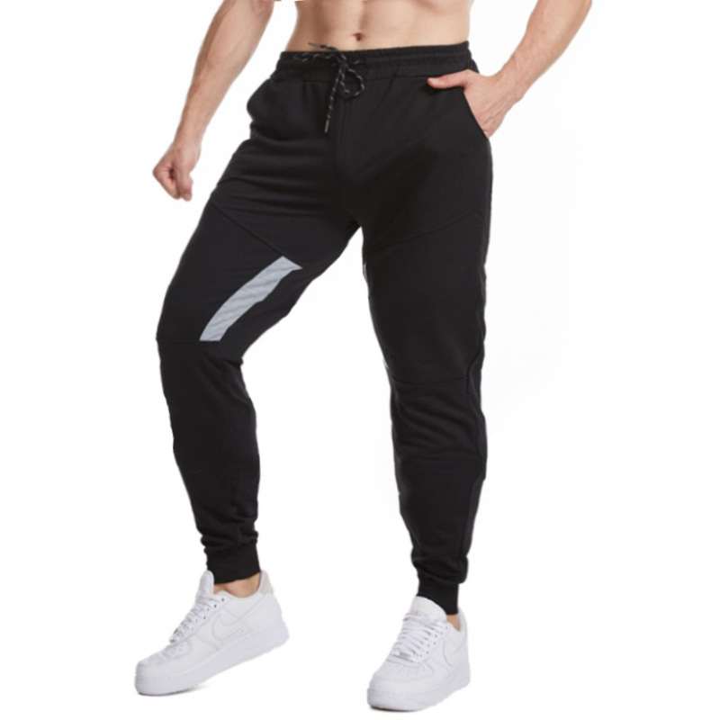 New double pocket sweatpants men's leggings fitness fashion casual trousers running training pants men