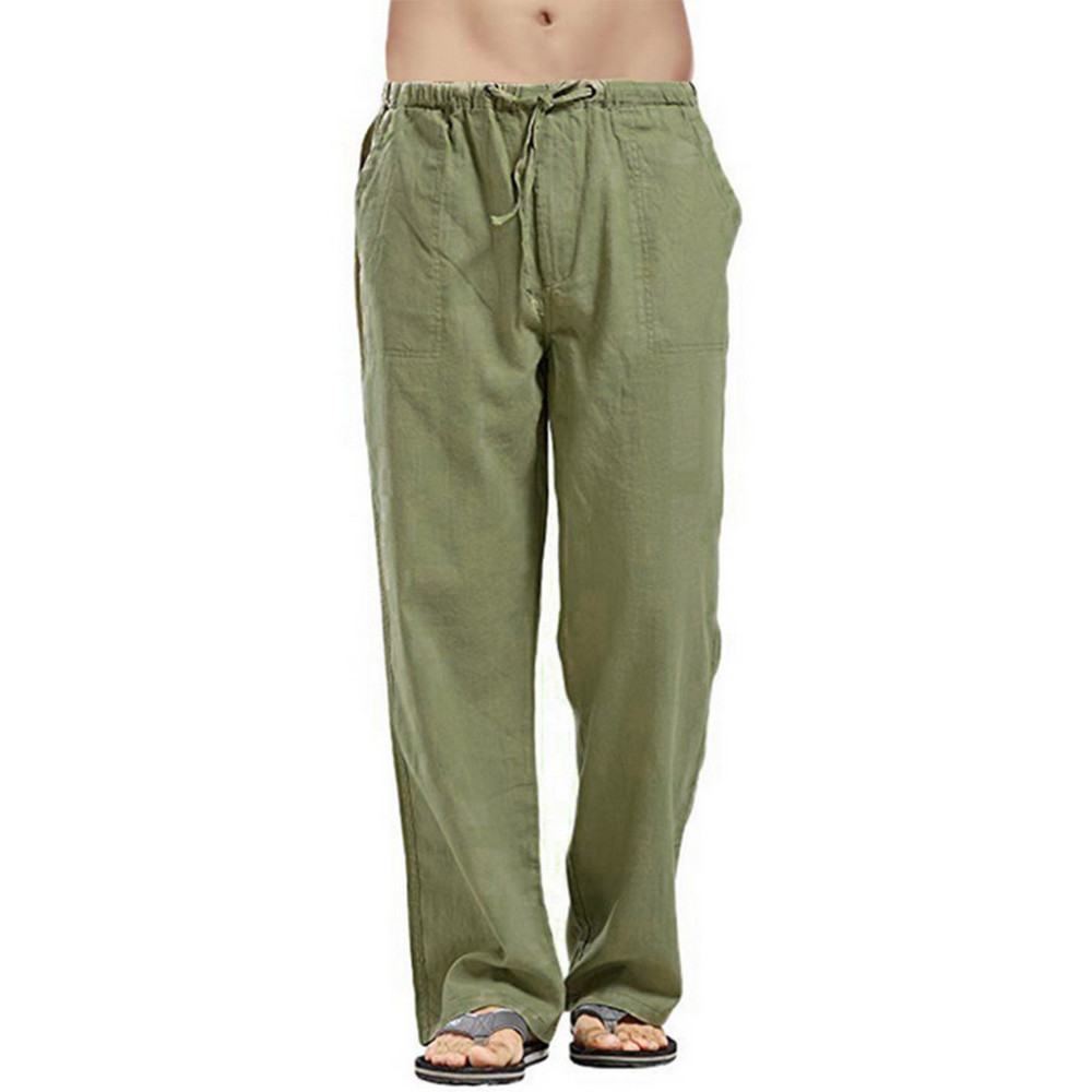 Men's casual style plus size trousers