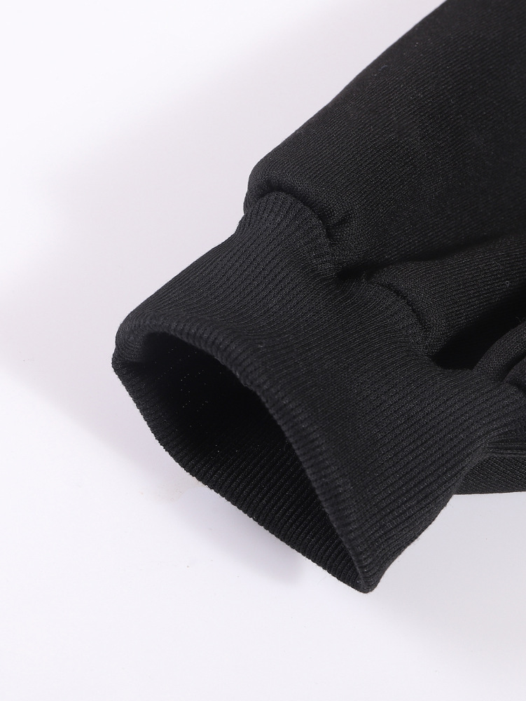 New autumn and winter velvet men's overalls, men's multi-pocket pants, sports trendy casual trousers