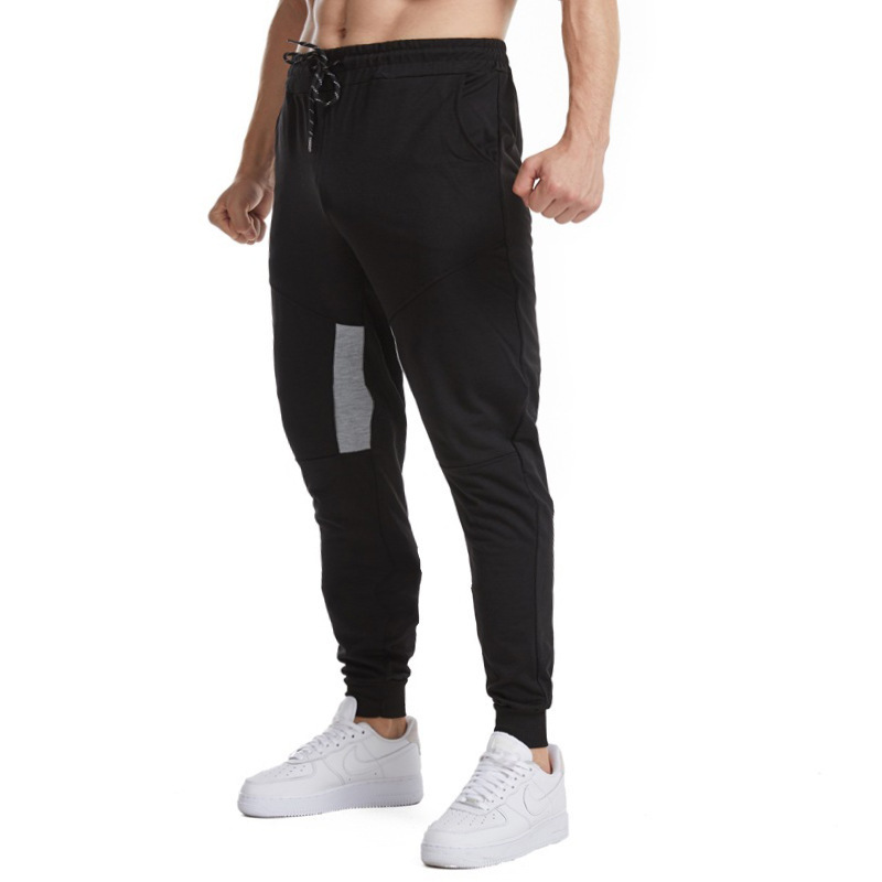 New double pocket sweatpants men's leggings fitness fashion casual trousers running training pants men