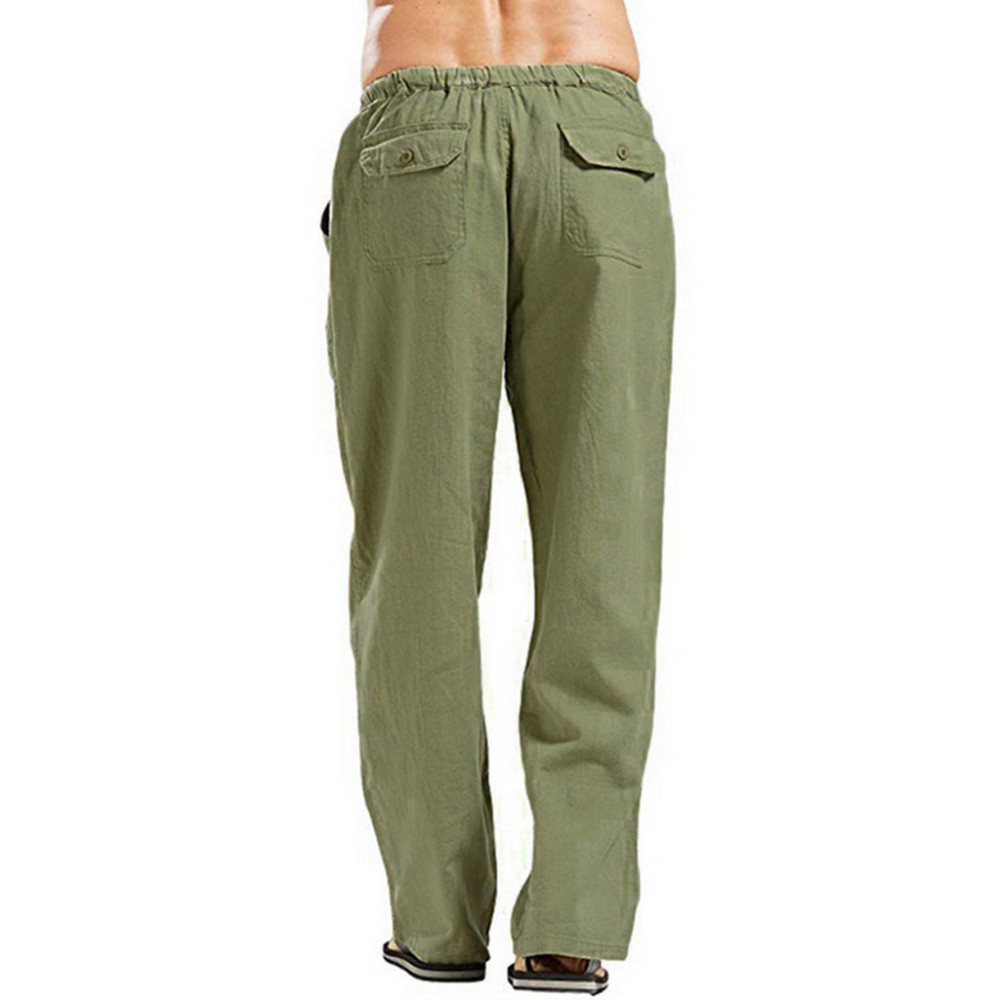 Men's casual style plus size trousers