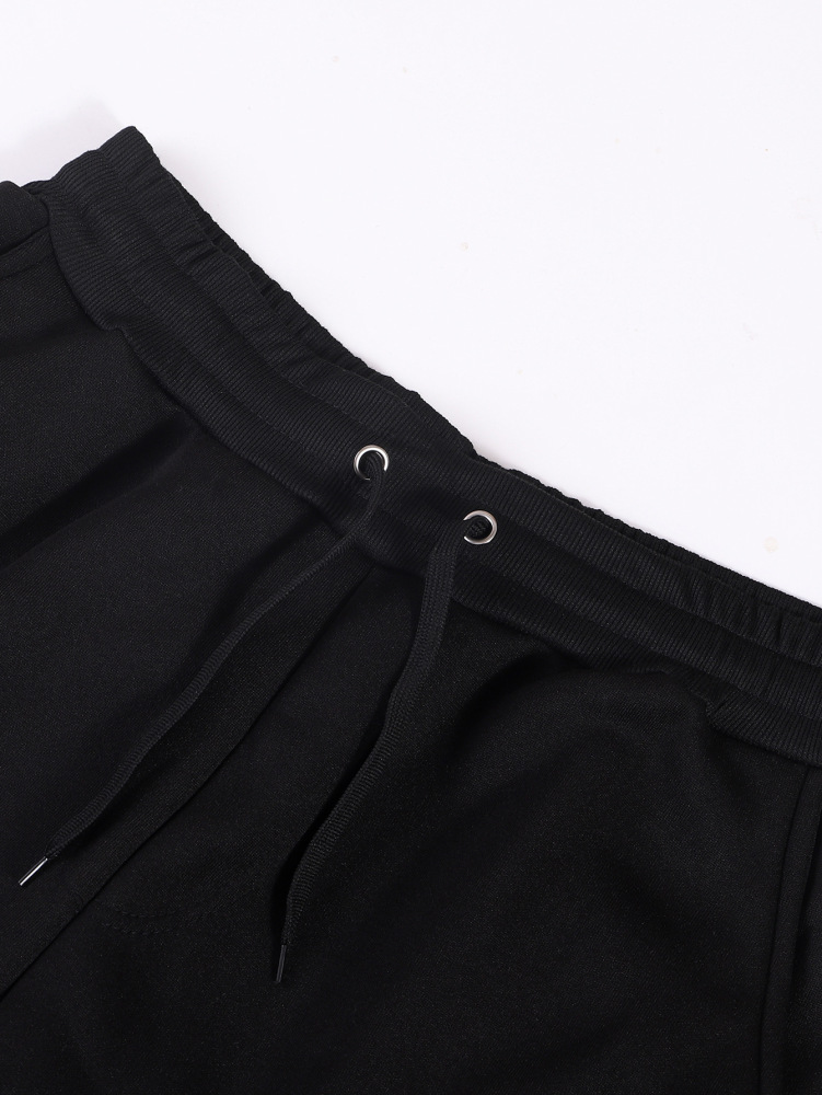 New autumn and winter velvet men's overalls, men's multi-pocket pants, sports trendy casual trousers