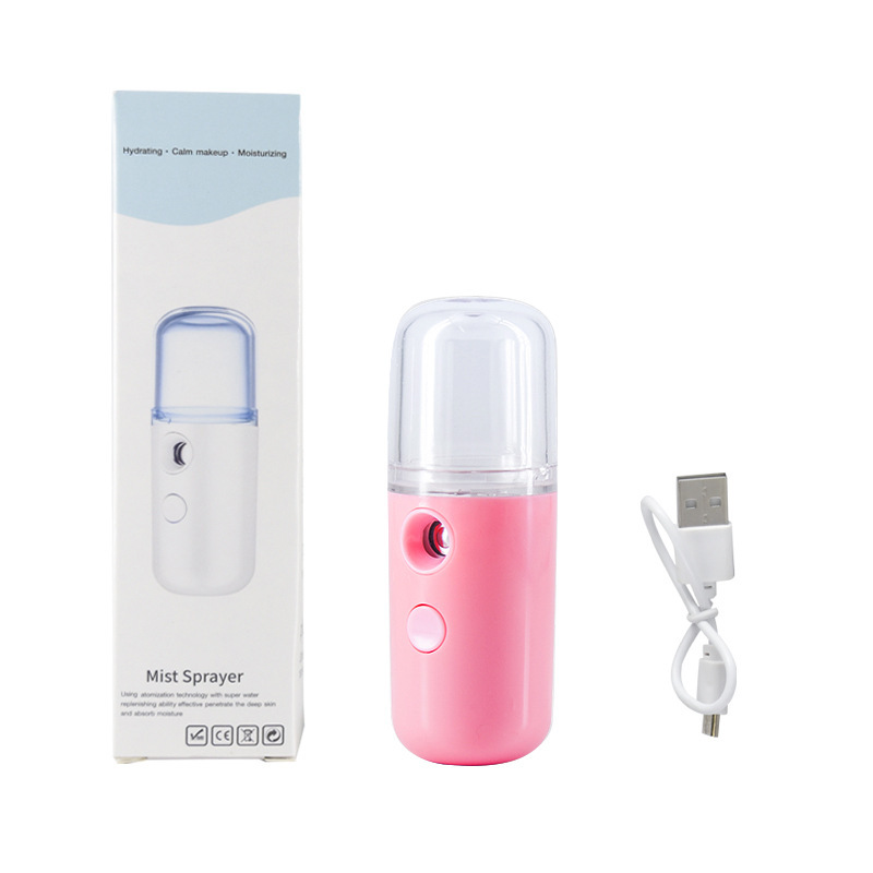 Nano Spray Face Steamer Moisturizing Anti Aging Facial Sprayer Beauty Instrument USB Humidifier Nebulizer Beauty Skin Care Tools