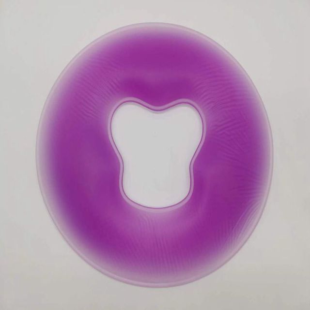 1pc,Soft Massage Face Relax  Silicone Relax Head Cradle Washable Relax Headrest Beauty Salon Face Cushion for SPA Hotel Women