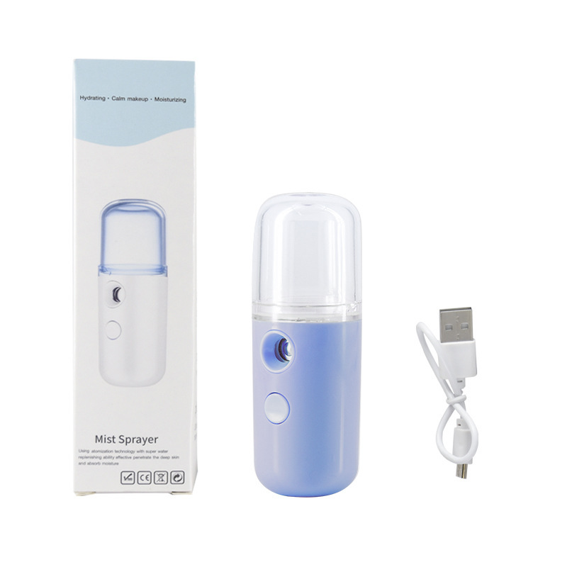 Nano Spray Face Steamer Moisturizing Anti Aging Facial Sprayer Beauty Instrument USB Humidifier Nebulizer Beauty Skin Care Tools