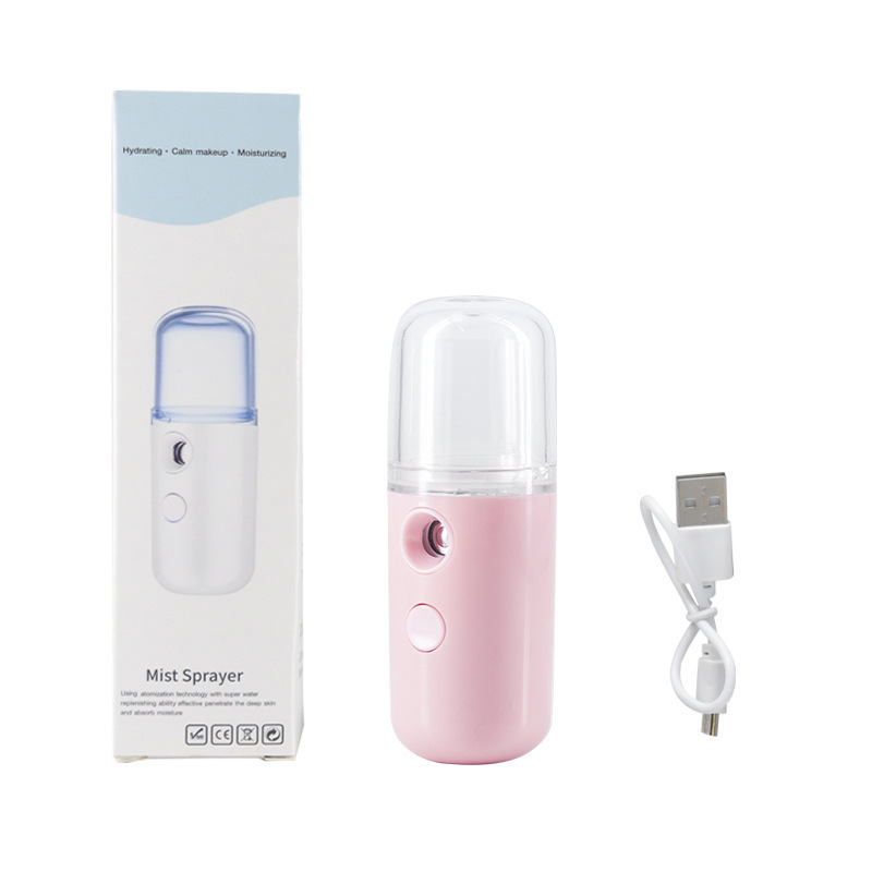 Nano Spray Face Steamer Moisturizing Anti Aging Facial Sprayer Beauty Instrument USB Humidifier Nebulizer Beauty Skin Care Tools