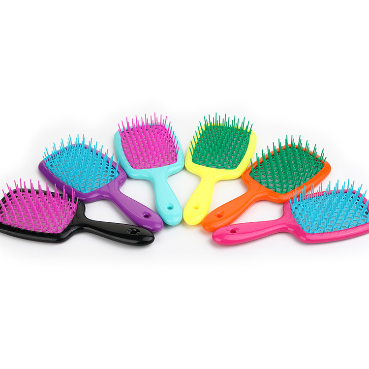 Portable Scalp Massage Comb Dry Wet Use Anti Static Wide Teeth Air Cushion Hair Brush For Women Men Household Hairdressing Tool
