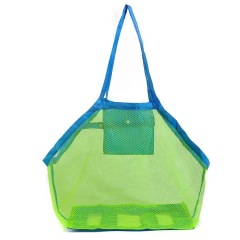 Children Sand Away Protable Mesh Bag Kids Bath Toys Storage Bags Swimming Large Beach Bag for Towels Women Cosmetic Makeup Bag