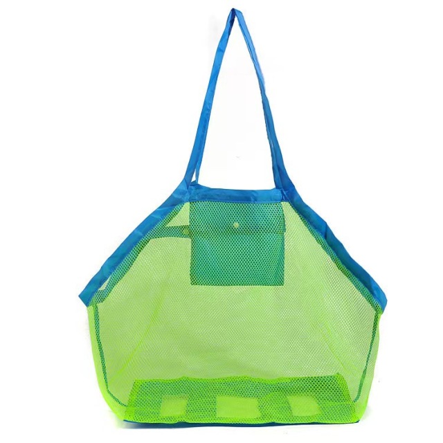 Children Sand Away Protable Mesh Bag Kids Bath Toys Storage Bags Swimming Large Beach Bag for Towels Women Cosmetic Makeup Bag