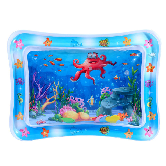 Baby Water Play Mat Inflatable Cushion PVC Infant Tummy Time Toddler Water Pad For Kids Early Education Developing Activity Toys