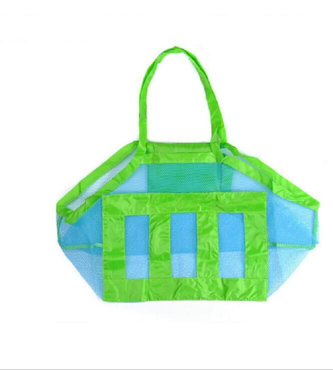 Children Sand Away Protable Mesh Bag Kids Bath Toys Storage Bags Swimming Large Beach Bag for Towels Women Cosmetic Makeup Bag