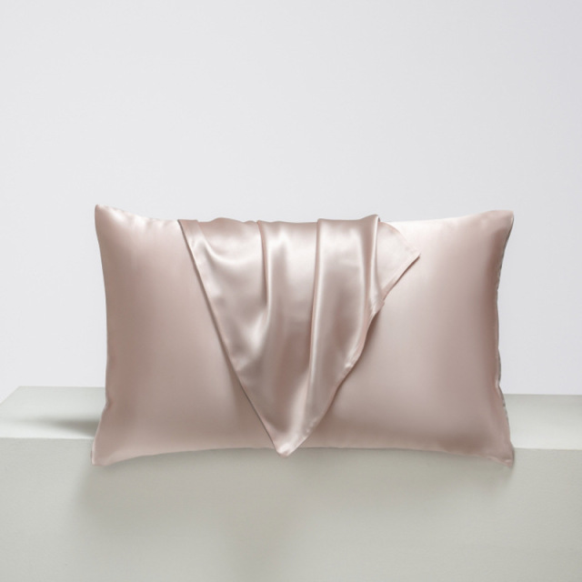 JuwenSilk silky stain pillowcase silky pillowcase natural silk pillowcase mulberry silk pillow case standard queen k