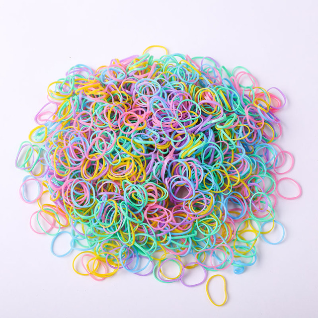 2024 200Pcs New Loom Rubber Bands Bracelets For Kids Hair Rubber Loom Bands Make Woven Colorful Necklace DIY Toys Christmas Gift