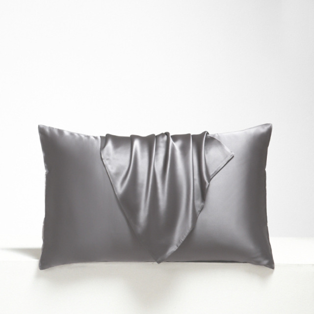 JuwenSilk silky stain pillowcase silky pillowcase natural silk pillowcase mulberry silk pillow case standard queen k