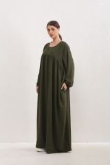 Spirng Autumn Full Sleeve Casual Plus Size Dress Women Loose Maxi Dresses Female Oversize Long Dresses Vestidoes Fit 120KG