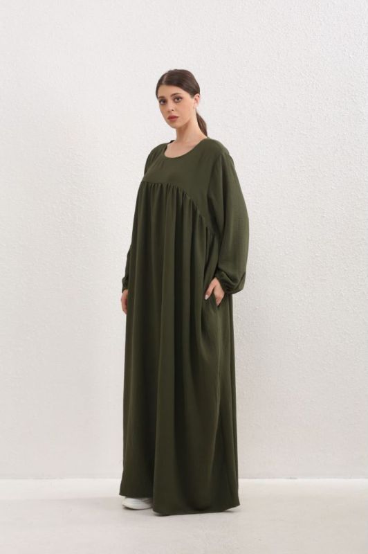 Spirng Autumn Full Sleeve Casual Plus Size Dress Women Loose Maxi Dresses Female Oversize Long Dresses Vestidoes Fit 120KG