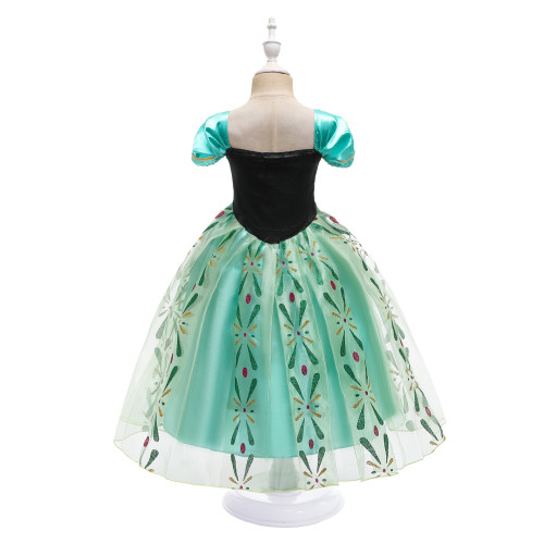 Girls Princess Dress Kids Cinderella Snow White Aurora Sofia Rapunzel Cinderella Halloween Costume Children Birthday Party Dress