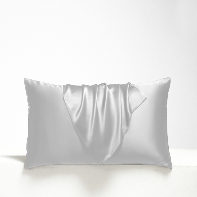 JuwenSilk silky stain pillowcase silky pillowcase natural silk pillowcase mulberry silk pillow case standard queen k
