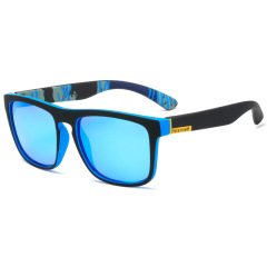 Black blue frame blue film