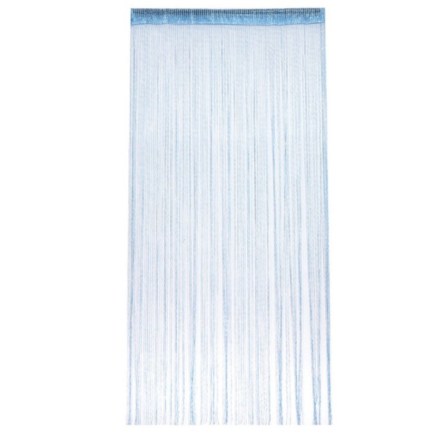 Glitter Door String Curtain Silver Ribbon Shiny Tassel Flash Line Curtain Valance for Window Room Home Decoration