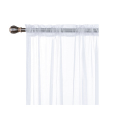Shading Solid White Sheer Curtains for Living Room Decoration Window Curtains for Kitchen Modern Tulle Voile Organza Curtains