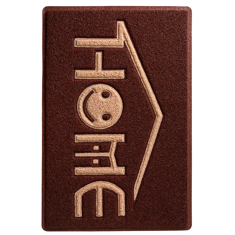 Crystal velvet door mat, non slip bathroom mat, absorbent and machine washable balcony mat