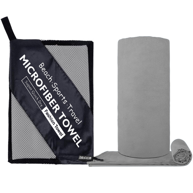 New microfiber towel sports quick-drying super absorbent camping towel super soft and lightweight gym swimming yoga beach towel