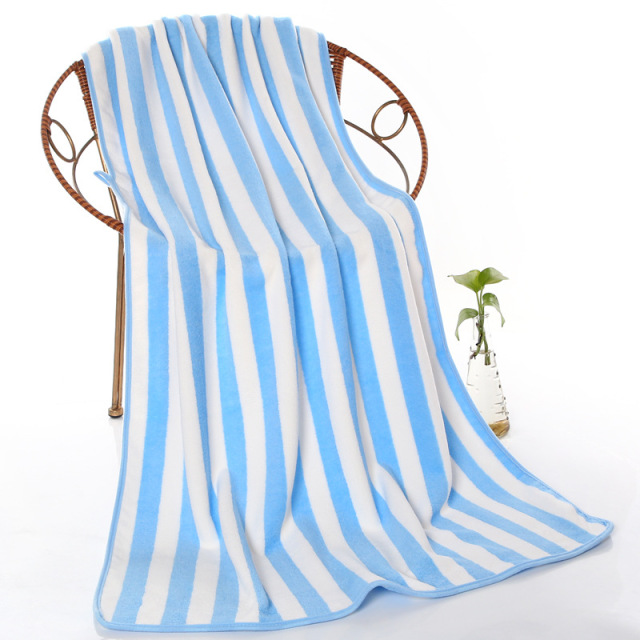 35x75cm Stripes Absorbent Quick Drying Bath Towel Sets Soft Adults Face Hand Towels Bathroom Microfiber Swim Bath Towels 2022