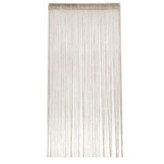 Glitter Door String Curtain Silver Ribbon Shiny Tassel Flash Line Curtain Valance for Window Room Home Decoration