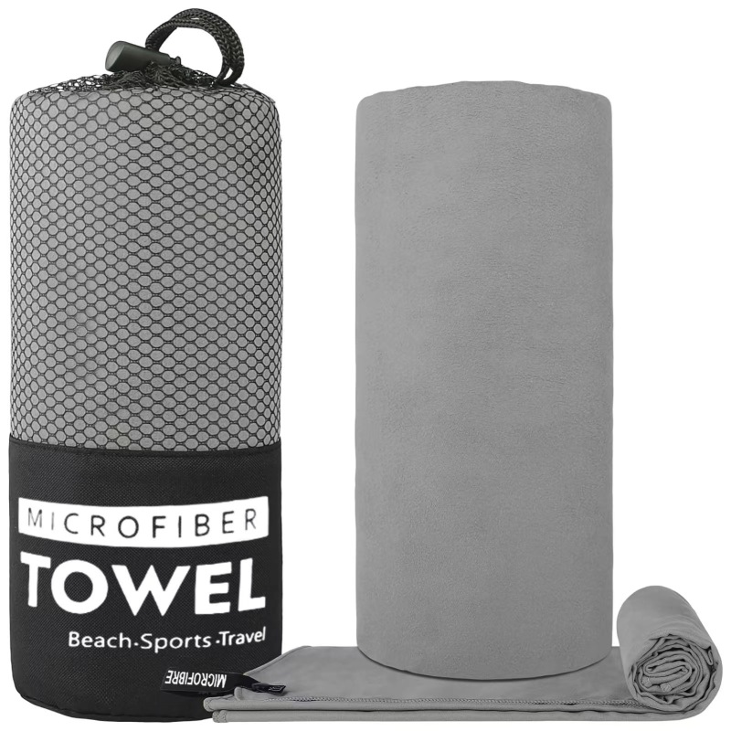 New microfiber towel sports quick-drying super absorbent camping towel super soft and lightweight gym swimming yoga beach towel