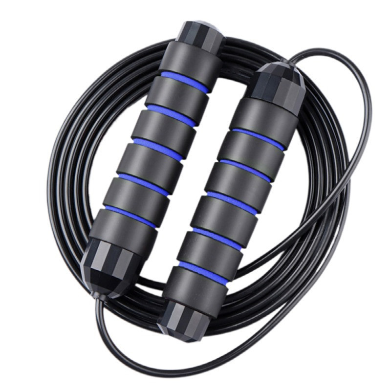 Jump Rope Professional Tangle Free Rapid Speed Jumping Rope Foam Handle Adjustable Steel Skipping Rope Gym Fitness Slim Body