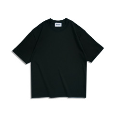 WAVLATII Oversized Summer T shirts for Women Men Brown Casual Female Korean Streetwear Tees Unisex Basic Solid Young Cool Tops
