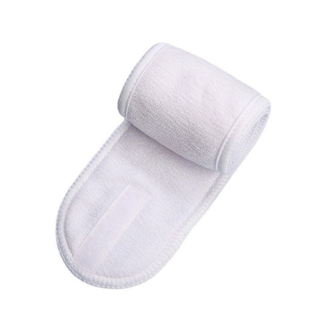 Adjustable Head Band Wide Hairband Yoga Spa Bath Shower Makeup Wash Face Cosmetic Headband for Women Ladies Make Up Accessories