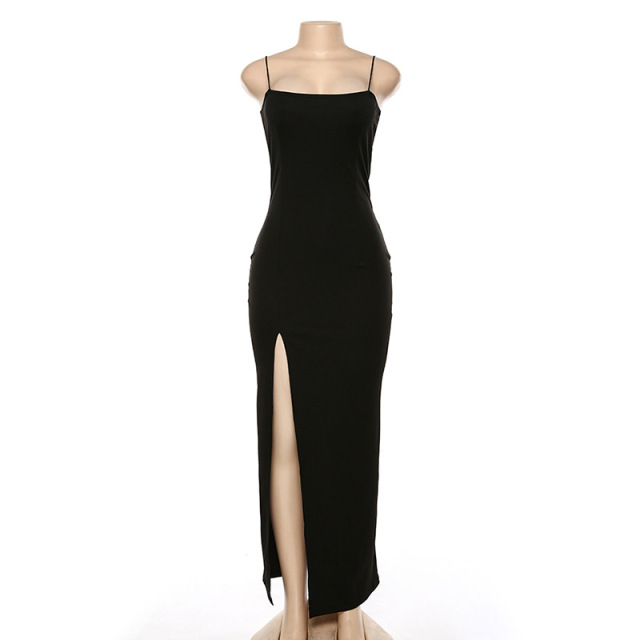 Nibber red black New year christmas party long dresses women spring Basic bodycon lace up stretch Slim midi dresses femme