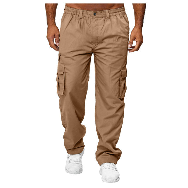 Men's Cargo Pants Mens Casual Multi Pockets Military Large Size Tactical Pants Men Outwear Army Straight Winter Pants Trousers