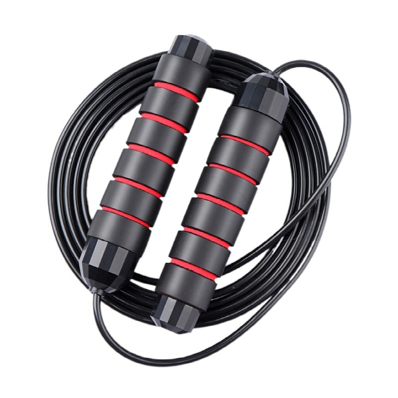 Jump Rope Professional Tangle Free Rapid Speed Jumping Rope Foam Handle Adjustable Steel Skipping Rope Gym Fitness Slim Body