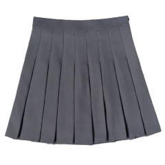 ZOKI White Women Pleated Skirts Summer High Waist Zipper Girls Dancing JK Mini Skirts Black Fashion Student A Line Faldas 2023