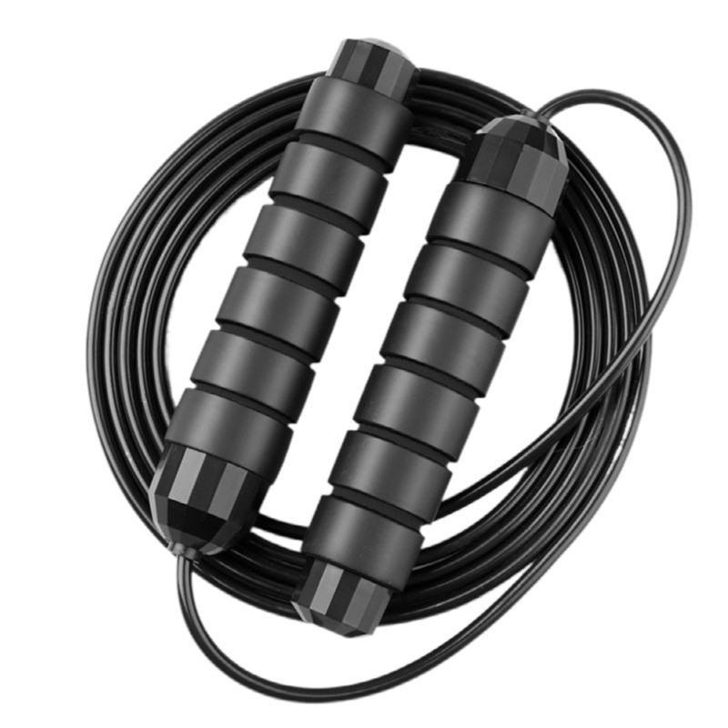 Jump Rope Professional Tangle Free Rapid Speed Jumping Rope Foam Handle Adjustable Steel Skipping Rope Gym Fitness Slim Body