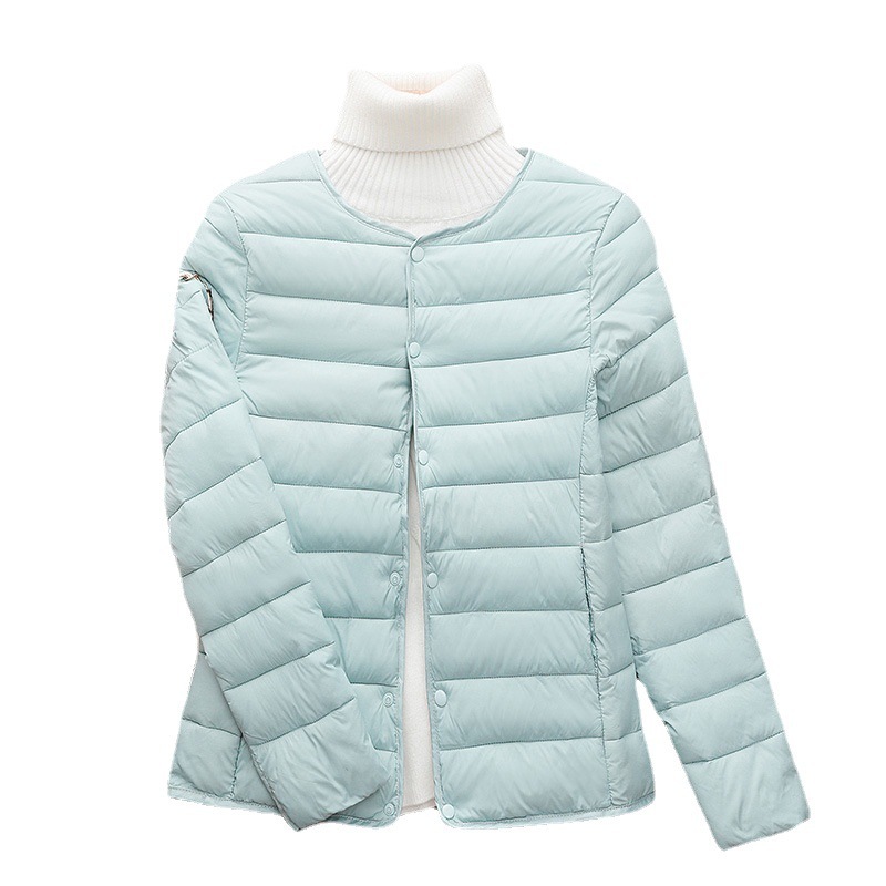 2023 New Autumn Winter Women Short Down Cotton Jacket Women Parkas Thin light Liner Warm Coat Female Casual Outwear Lady Tops