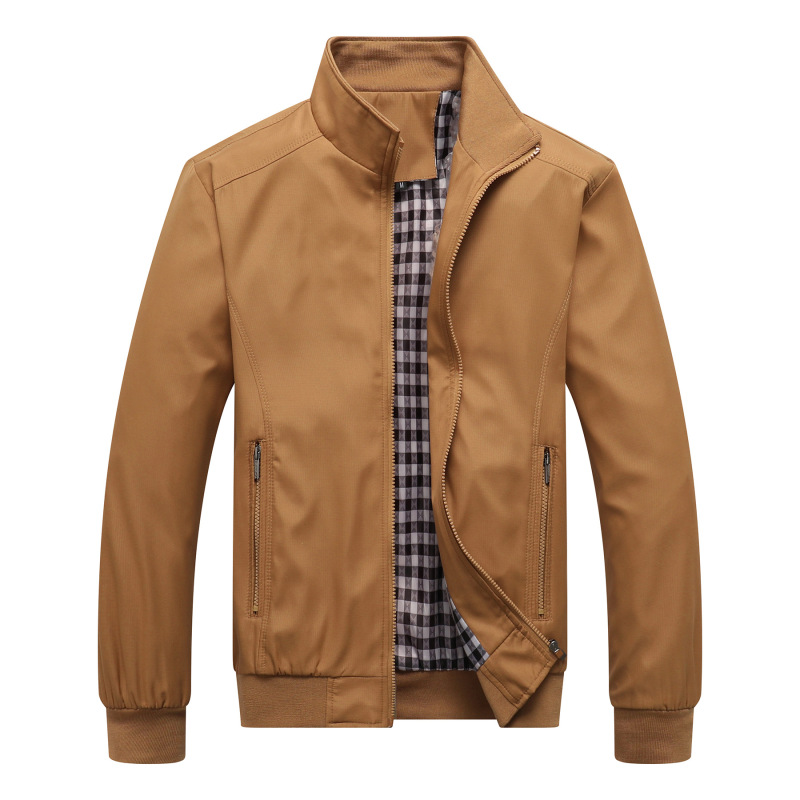 2023 Spring Autumn Casual Solid Fashion Slim Bomber Jacket Men Overcoat New Arrival Baseball Jackets Men's Jacket M-6XL 8XL Top