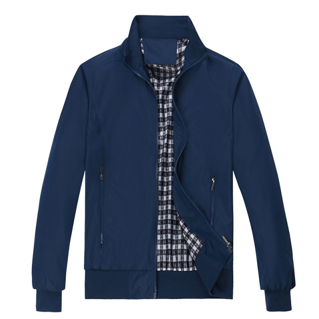 2023 Spring Autumn Casual Solid Fashion Slim Bomber Jacket Men Overcoat New Arrival Baseball Jackets Men's Jacket M-6XL 8XL Top