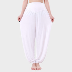 Women Yoga Pants Women Plus Size Sports Pants Yoga Leggings Colorful Bloomers Dance Yoga TaiChi Pants Modal WomenTrousers