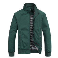 2023 Spring Autumn Casual Solid Fashion Slim Bomber Jacket Men Overcoat New Arrival Baseball Jackets Men's Jacket M-6XL 8XL Top