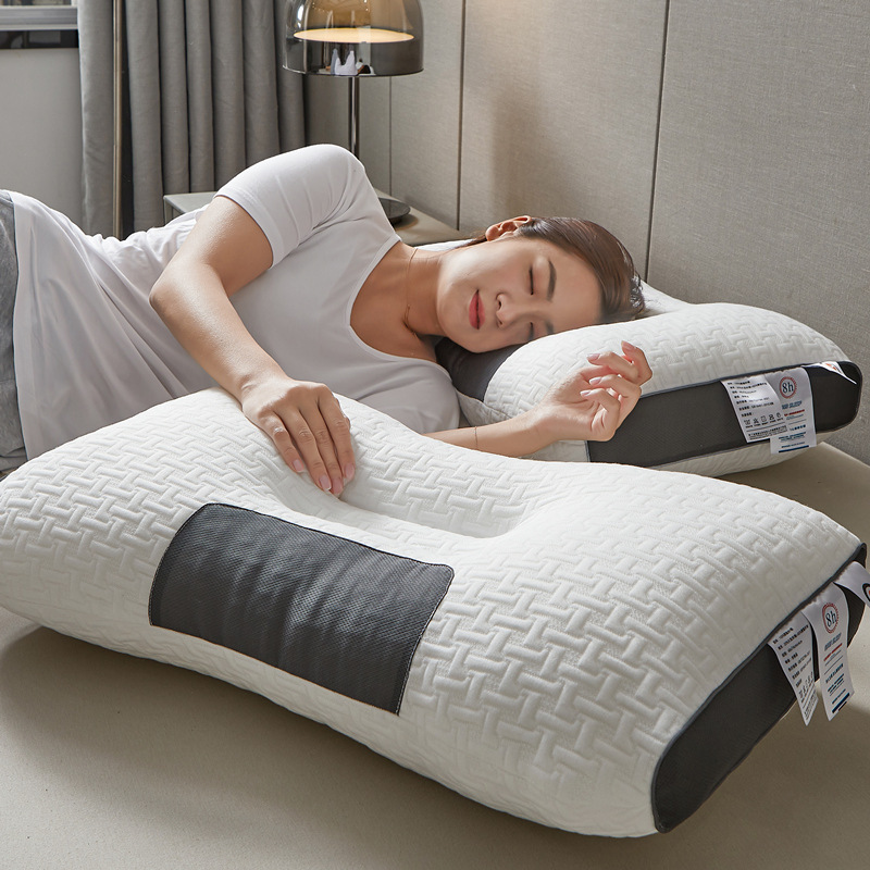 Cervical Pillow for Neck Pain Relief Memory Foam Pillows Contour Support for Side Back Sleepers