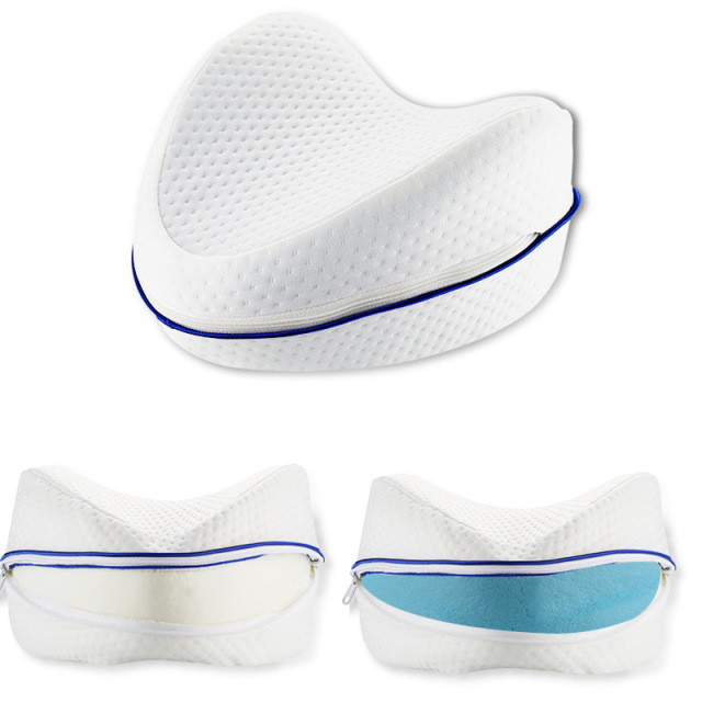Back Hip Body Joint Pain Relief Thigh Leg Orthopedic Sciatica Pad Cushion Home Memory Foam Cotton Leg Pillow