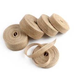 Burlap Ribbon Natural Jute Fabric Ribbon Crafts DIY Ribbon Decoration